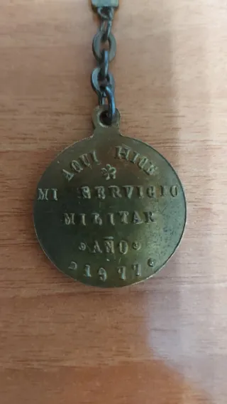 Llavero Parque Maestranza Artillería Sevilla 1977.