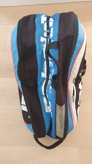 Raquetero Babolat Team Azul y Negro