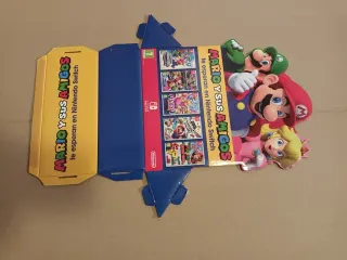 Lote 5 figuras cartón Nintendo Mario & Luigi