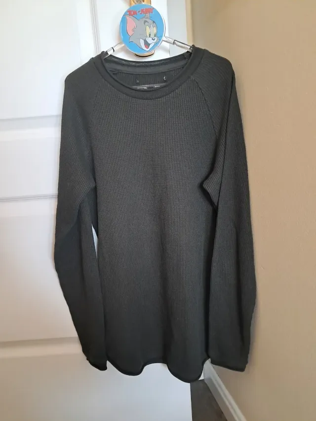 Maglione Zara uomo verde oliva