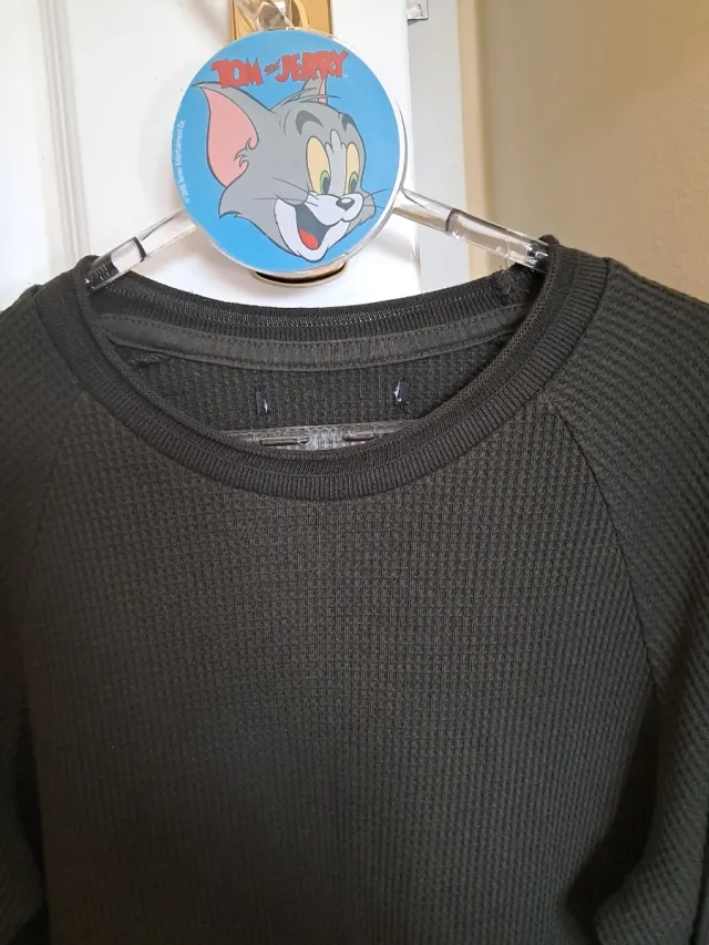 Maglione Zara uomo verde oliva