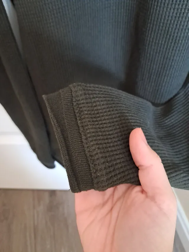 Maglione Zara uomo verde oliva