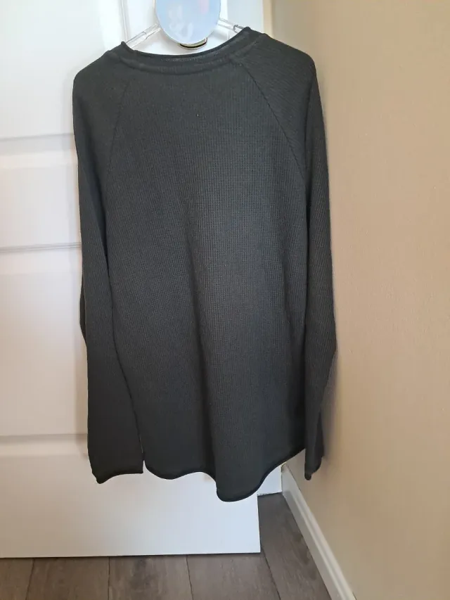 Maglione Zara uomo verde oliva