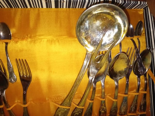 Set posate vintage argento