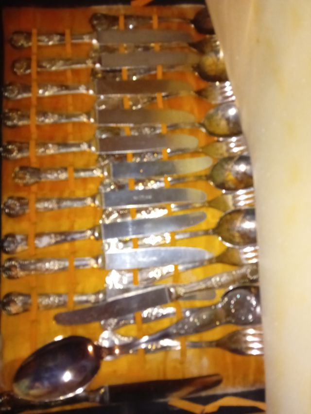 Set posate vintage argento