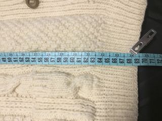 Chaqueta de lana hecha a mano vintage