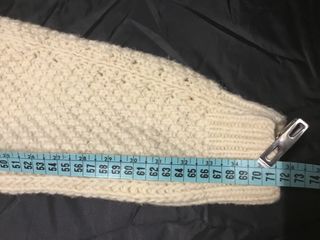 Chaqueta de lana hecha a mano vintage