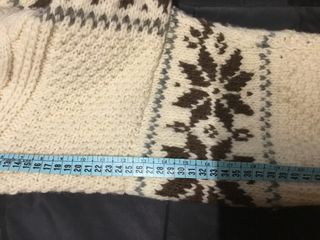 Chaqueta de lana hecha a mano vintage