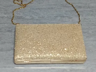 Bolso de fiesta dorado