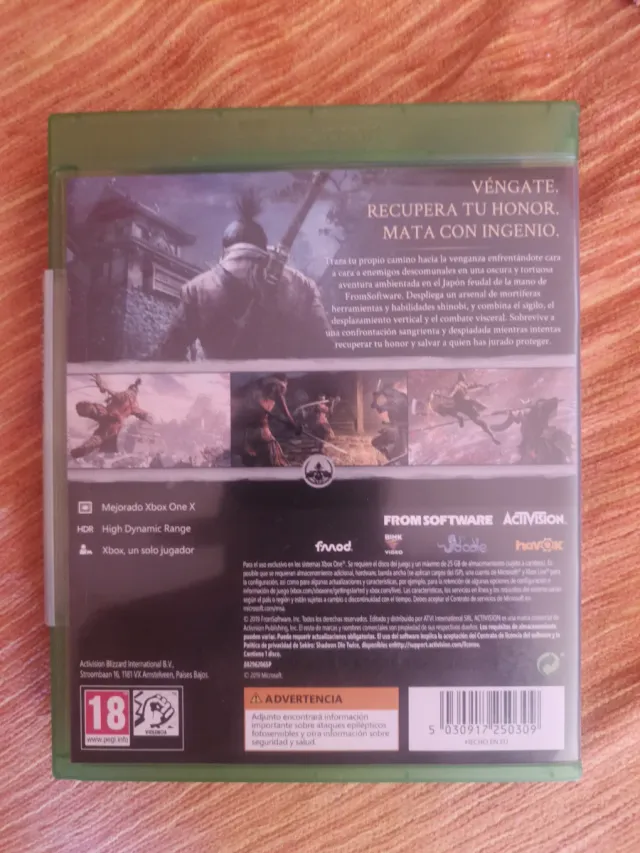 Sekiro: Shadows Die Twice Xbox One