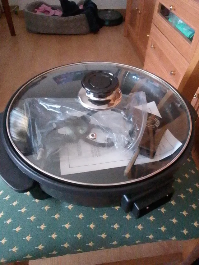 Pizza Pan Eléctrica 1500W