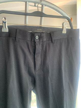 Pantalón Zara Negro Talla M 44