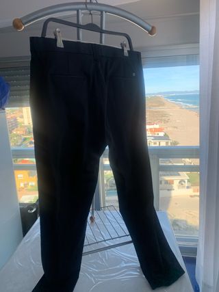 Pantalón Zara Negro Talla M 44