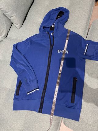 Chaqueta deportiva azul hombre Talla XL
