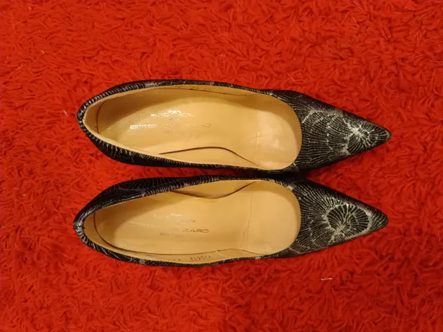 Zapatos de fiesta piel y tex fabricación española