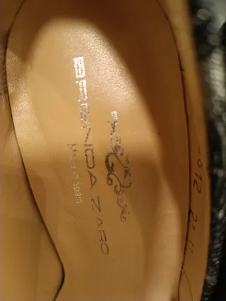 Zapatos de fiesta piel y tex fabricación española