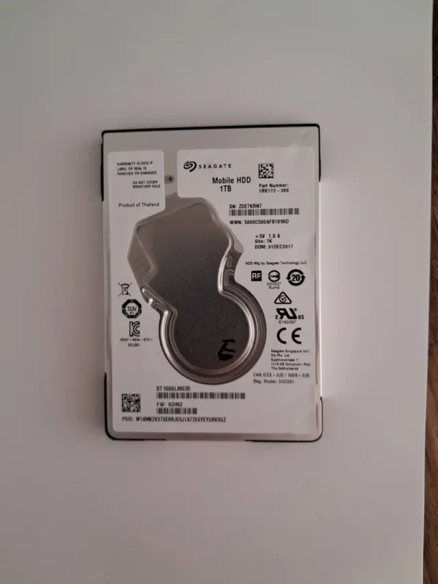 Disco Duro Seagate 1TB Mobile HDD
