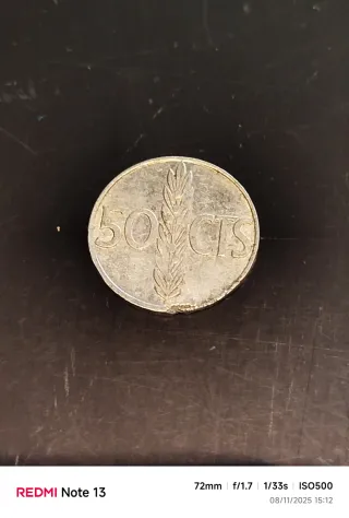 Moneda 50 céntimos 1966 Estrella 68