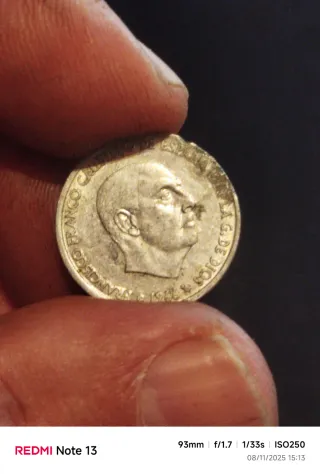 Moneda 50 céntimos 1966 Estrella 68