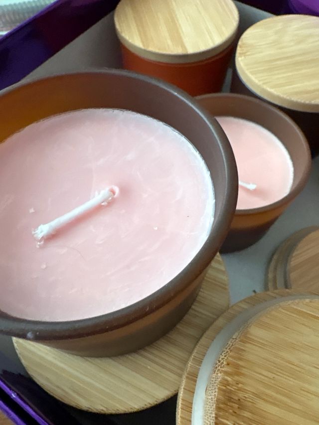 Pack 7 Velas Artesanales Caramelo