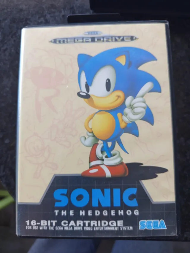 Sonic The Hedgehog Mega Drive Sega con instruccion