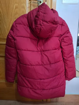 Anorak rosa acolchado