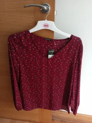 Camiseta INDITEX manga larga mujer talla L