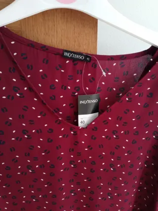 Camiseta INDITEX manga larga mujer talla L