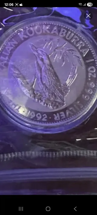 4 Monedas de Plata Kookaburra