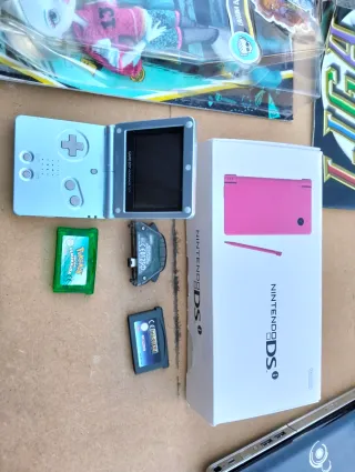 Lote Nintendo DS y Game Boy Advance SP