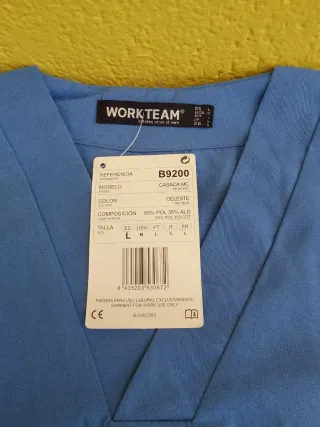 Casaca laboral WORKTEAM azul