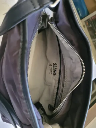 Bolso bandolera SLANG negro