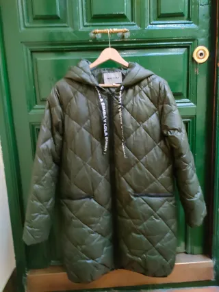 Bimba y Lola plumas verde Talla S