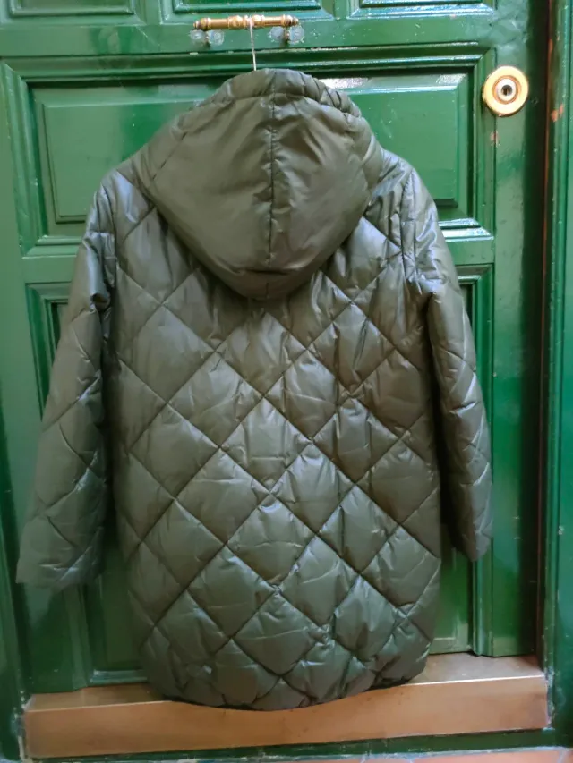 Bimba y Lola plumas verde Talla S