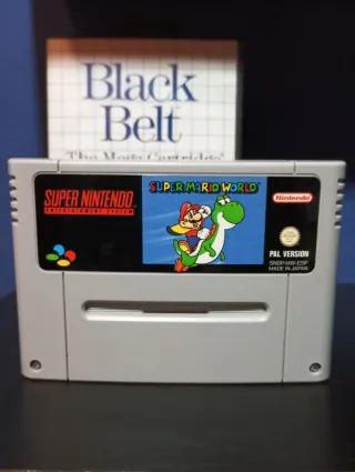 Super Nintendo Super Mario World PAL