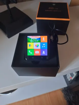 Smartwatch Android Preto