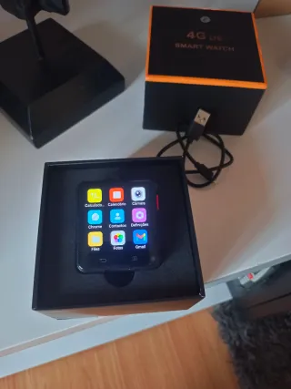 Smartwatch Android Preto