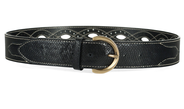 Pinko Jagger cintura Donna Pelle H4 Taglia S Nero