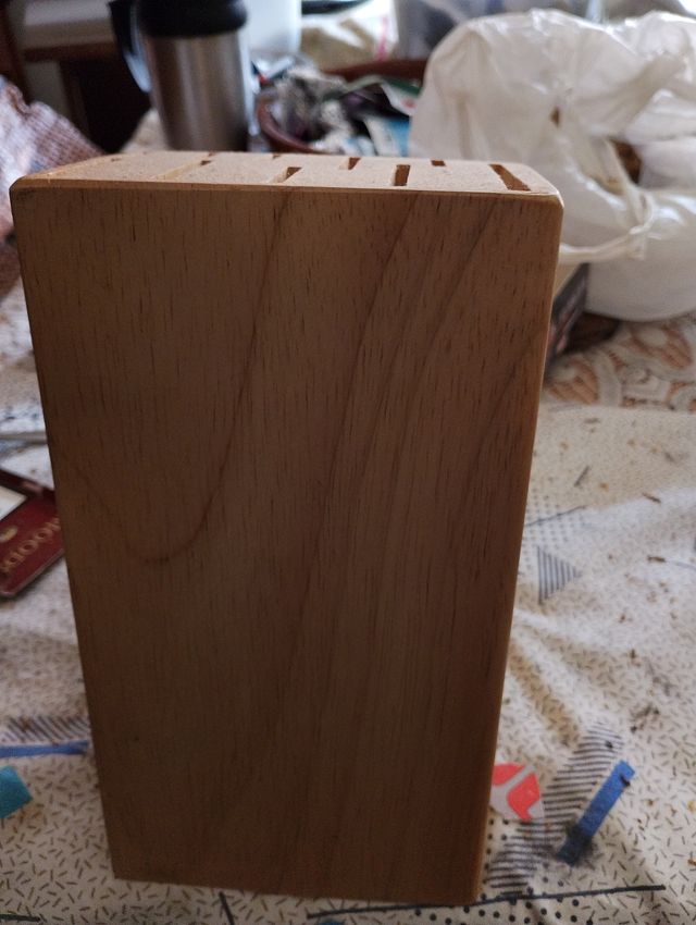 Portacuchillos de cocina de madera