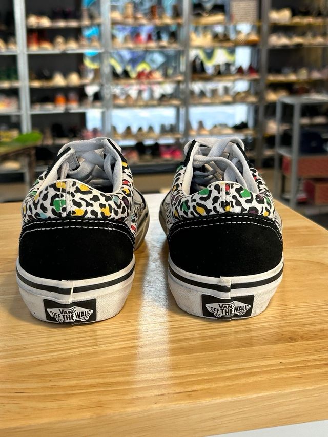 Zapatillas Vans T 34 Old Skool Leopard Multicolor