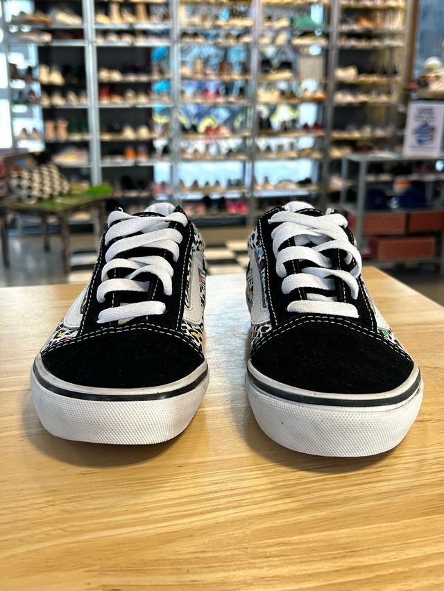 Zapatillas Vans T 34 Old Skool Leopard Multicolor