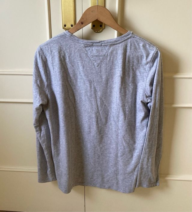 Camiseta Tommy Hilfiger Gris Talla 16