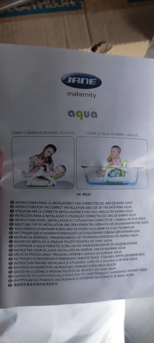 Hamaca convertible en silla de baño Jane