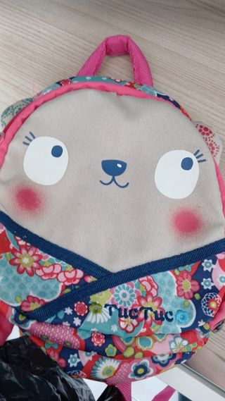 Mochila guardería niña Tuc Tuc