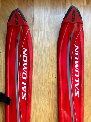 Esquís Salomon XFree 7.9 173cm + Bastones