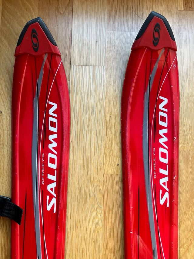 Esquís Salomon XFree 7.9 173cm + Bastones