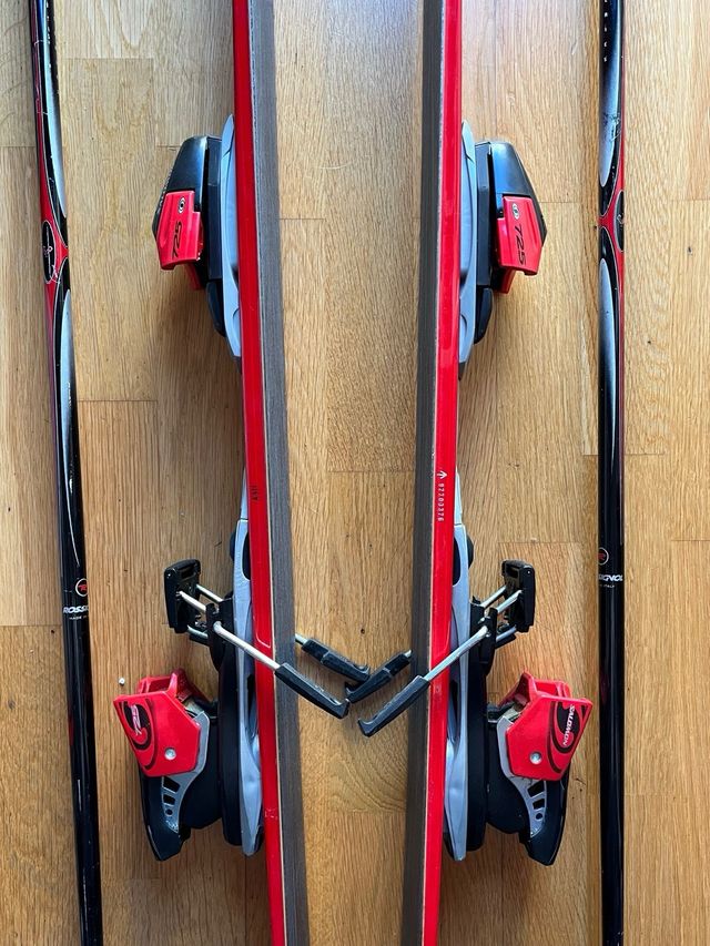 Esquís Salomon XFree 7.9 173cm + Bastones