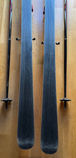 Esquís Salomon XFree 7.9 173cm + Bastones