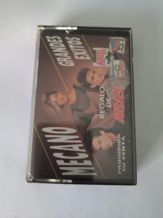 Casete Mecano Grandes Éxitos Promoción Ariel
