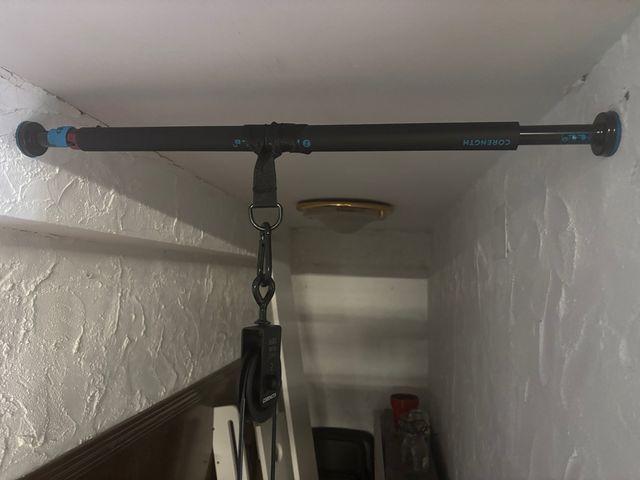 Sistema poleas y dominadas Decathlon